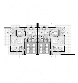 Rzut projektu HOMEKONCEPT 97 B G2 - Rzut parteru
