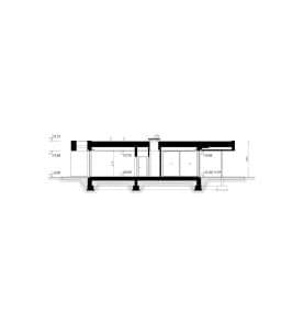 Rzut projektu HOMEKONCEPT 112 G2 - przekrój