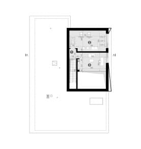 Rzut projektu HOMEKONCEPT 123 - Rzut piętra