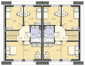 Rzut projektu Tromso (LMBL47) - Poddasze