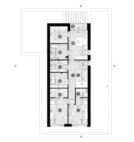 Rzut projektu HOMEKONCEPT 124 - Rzut poddasza