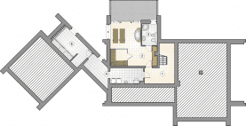 Rzut projektu S-GL 1532 Groves - Piwnica