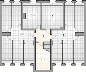 Rzut projektu S-GL 453 Dominium - Piwnica