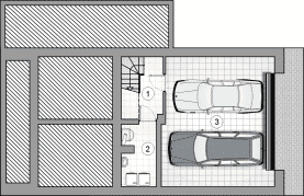 Rzut projektu S-GL 1700 Marin Smart III - Piwnica