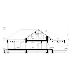 Rzut projektu HOMEKONCEPT 26 - przekrój