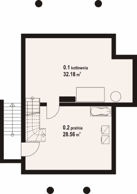 Rzut projektu rytowo dw9 - Piwnica