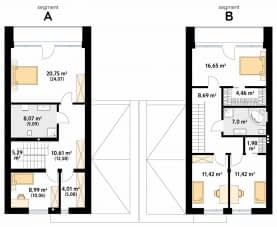 Rzut projektu Aspen (CE) - poddasze
