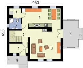 Rzut projektu MADERA - 