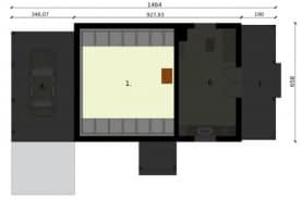 Rzut projektu MONTEVIDEO - Rzut poddasza