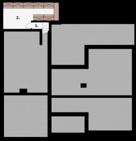 Rzut projektu SANTANA - Piwnica