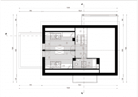 Rzut projektu D316A - WT2021 - Poddasze