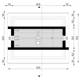 Rzut projektu G20 - Poddasze