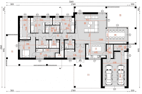 Rzut projektu D415 - WT2021 - Parter
