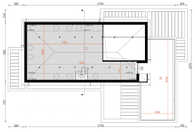 Rzut projektu D415 - WT2021 - Poddasze