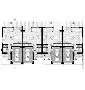 Rzut projektu HOMEKONCEPT 52 B2 - Rzut parteru