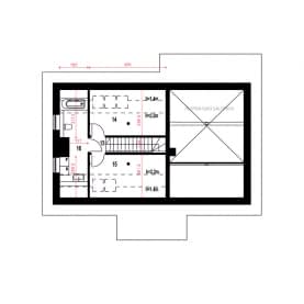 Rzut projektu Ziomek - Piętro