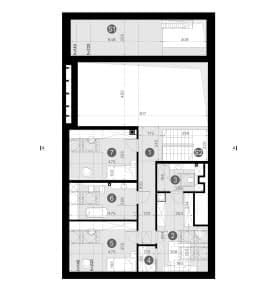 Rzut projektu HOMEKONCEPT 119 G1 - Rzut poddasza