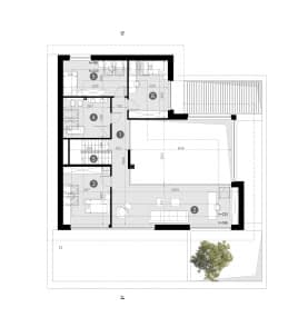 Rzut projektu HOMEKONCEPT 128 - Rzut piętra