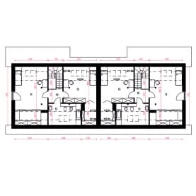 Rzut projektu Paprotka B-BL - Piętro