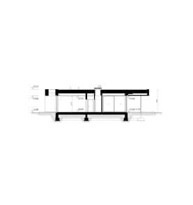 Rzut projektu HOMEKONCEPT 112 G2 - przekrój