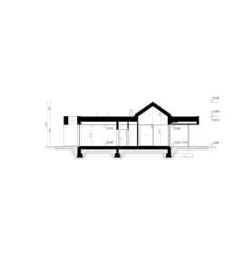 Rzut projektu HOMEKONCEPT 112 G2 wariant 01 - przekrój
