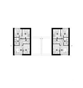 Rzut projektu HOMEKONCEPT 101 G1 B - Rzut poddasza