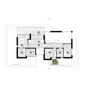 Rzut projektu HOMEKONCEPT 137 - Rzut piętra