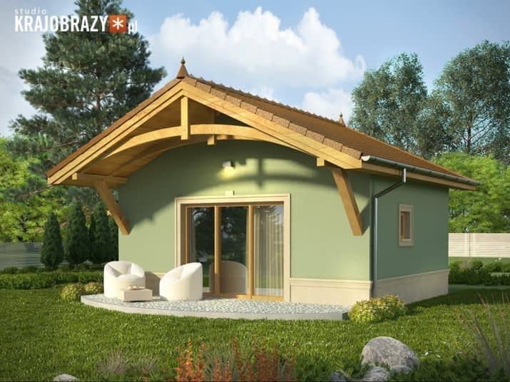 Domek 12 - wizualizacja 2