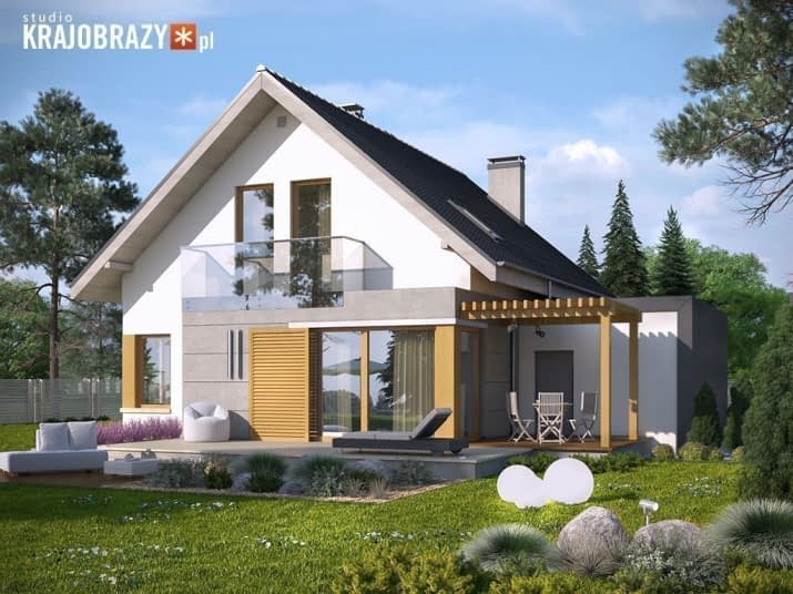 Grappa z garażem - wizualizacja 2