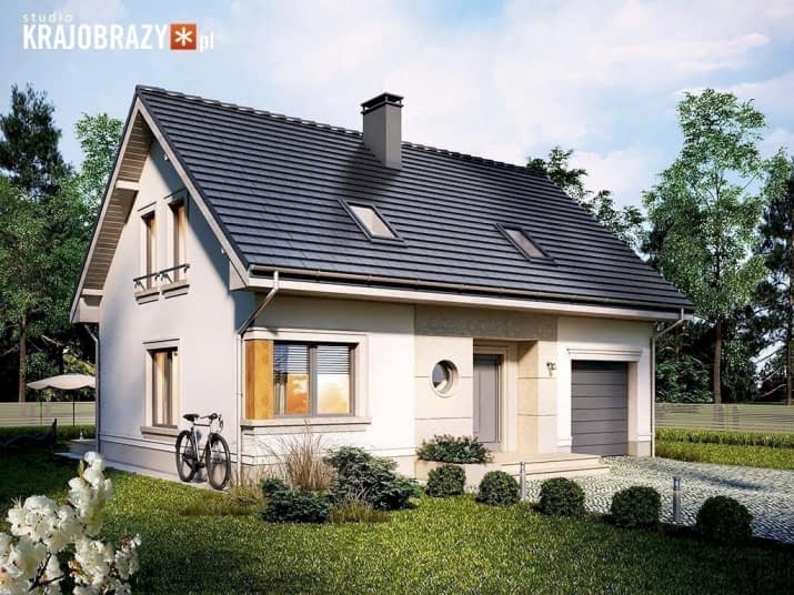 Royal 2 z garażem - wizualizacja 2