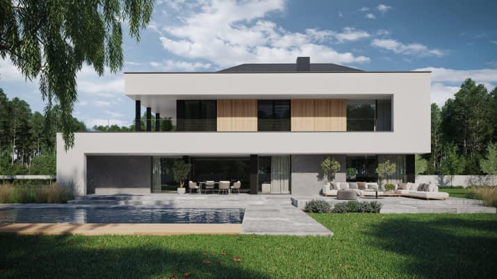 NewHouse 727 w1 - wizualizacja 2