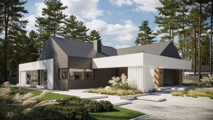 NewHouse 724 - wizualizacja 2