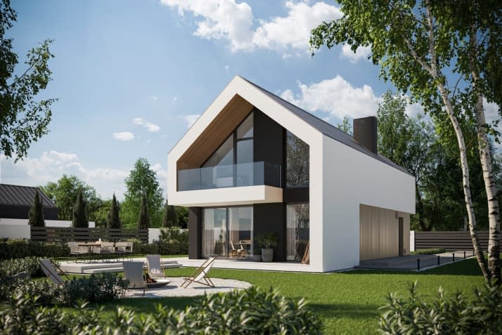 NewHouse 754 - wizualizacja 2