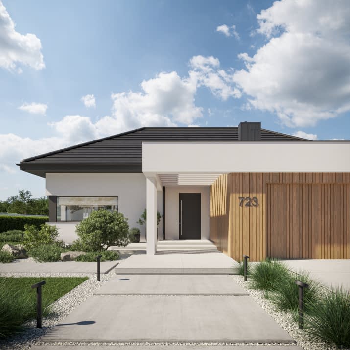 NewHouse 723 - wizualizacja 2