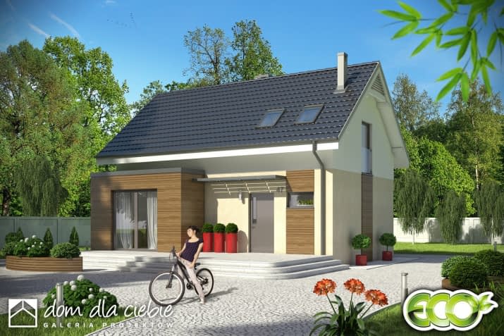 Eco 1 bez garażu - wizualizacja 2