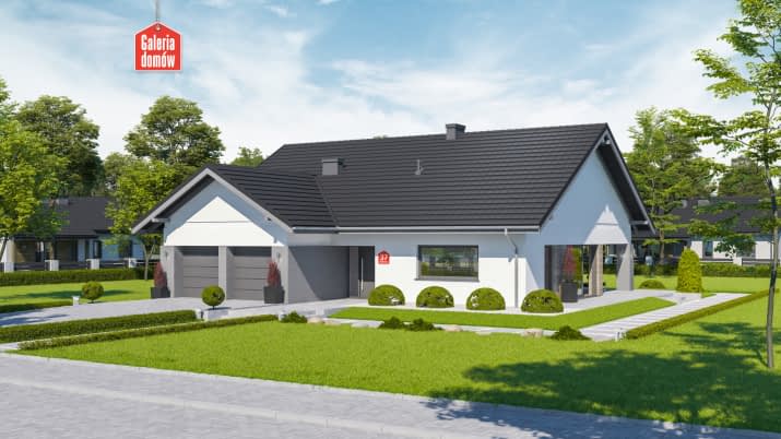 Dom przy Bukowej 37 - wizualizacja 2