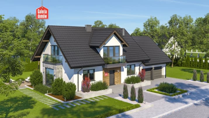 Dom przy Wiosennej 22 - wizualizacja 2