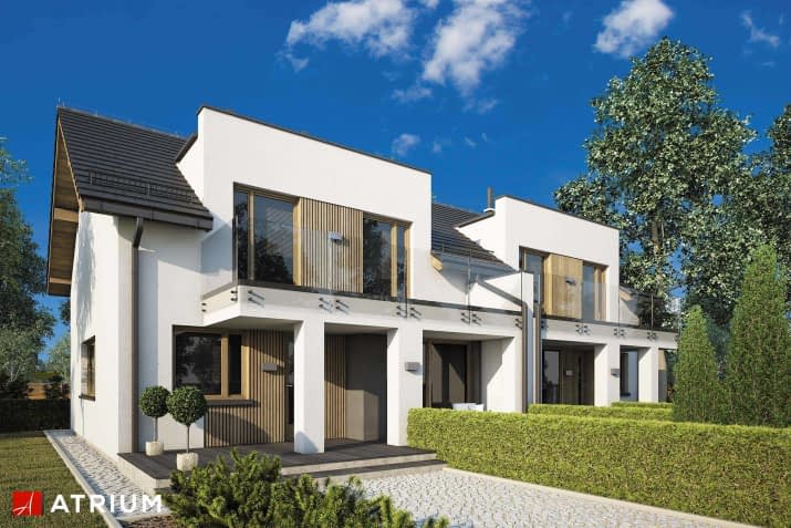 S-GL 1618 Double House VIII - wizualizacja 2