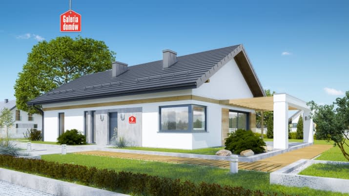 Dom przy Bukowej 9 - wizualizacja 2