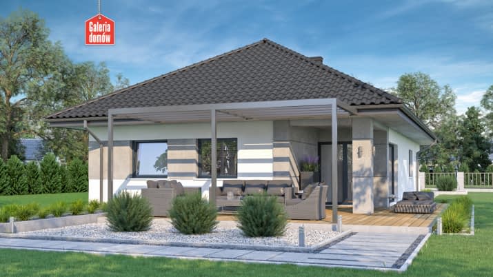 Dom przy Pastelowej 18 bis - wizualizacja 2