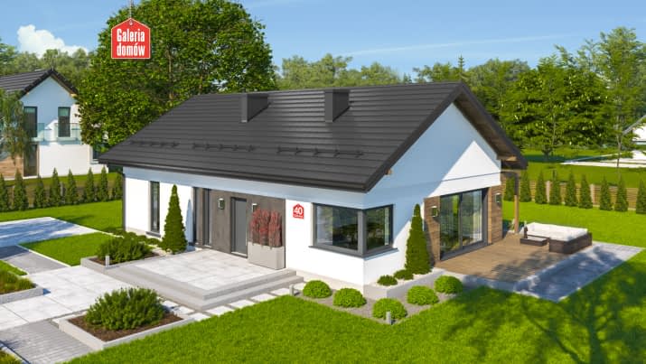 Dom przy Bukowej 40 - wizualizacja 2
