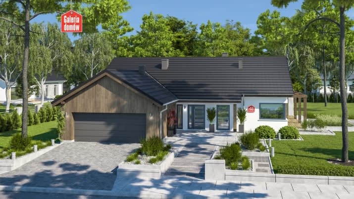 Dom przy Bukowej 48 - wizualizacja 2