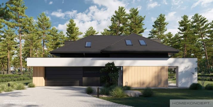 HOMEKONCEPT 98 - wizualizacja 2