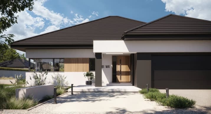 NewHouse 761 w4 - wizualizacja 2