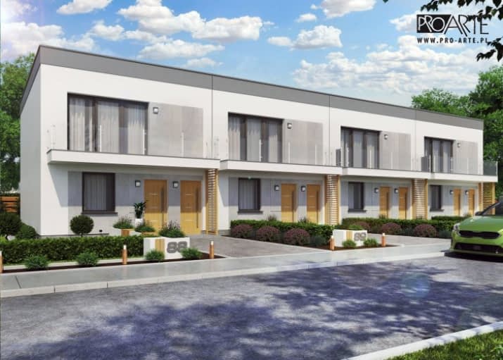 BRAGA - dom dwulokalowy - wizualizacja 2