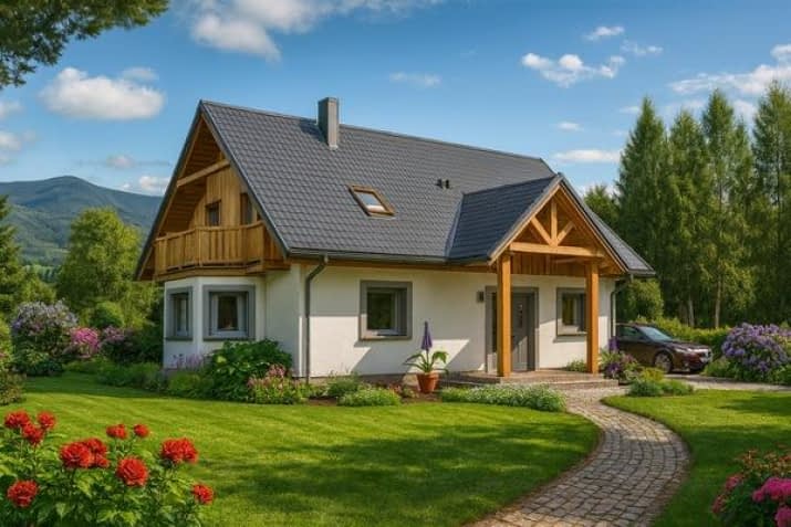 L-58 murowany - wizualizacja 2