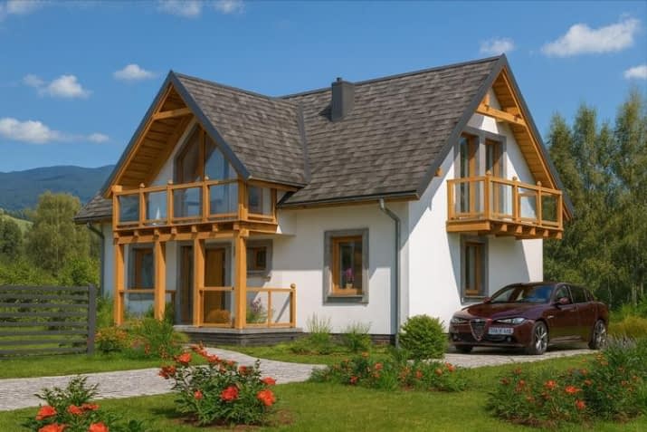 L-35 murowany - wizualizacja 2