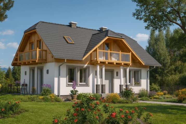 L-18 murowany - wizualizacja 2