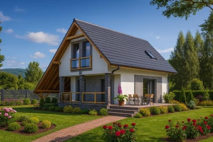 L-12 murowany - wizualizacja 2