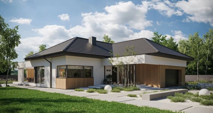 NewHouse 725 w1 - wizualizacja 2